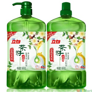 立白茶籽洗洁精双瓶省心装 1.45kg*2瓶