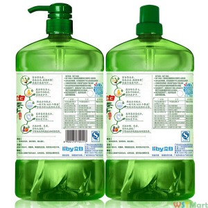 立白茶籽洗洁精双瓶省心装 1.45kg*2瓶