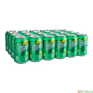 雪碧柠檬味汽水碳酸饮料330ml*24罐