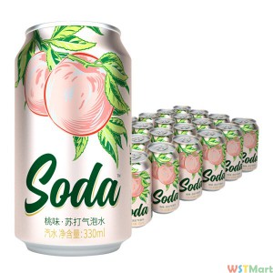 名仁苏打水汽水330ml*24罐