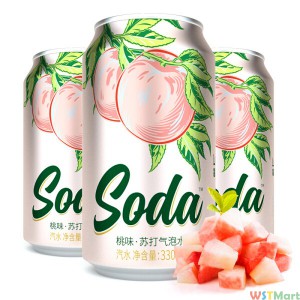 名仁苏打水汽水330ml*24罐