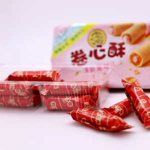 徐福记 卷心酥 草莓奶油味