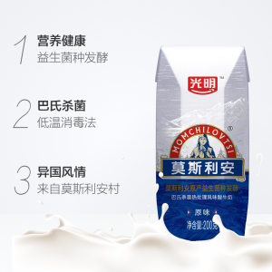 光明穆斯利安常温酸奶