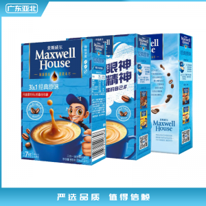 麦斯威尔三合一速溶咖啡