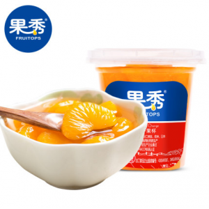 果秀橘子果杯礼盒装 227g*9杯