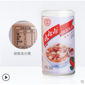 娃哈哈 桂圆莲子八宝粥360g装