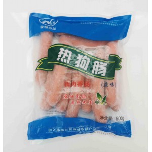 亚细斤装热狗