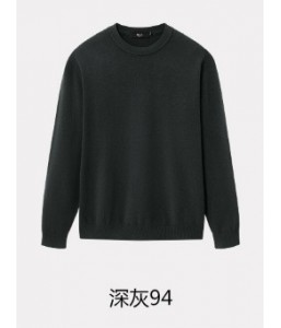 圆领毛衣